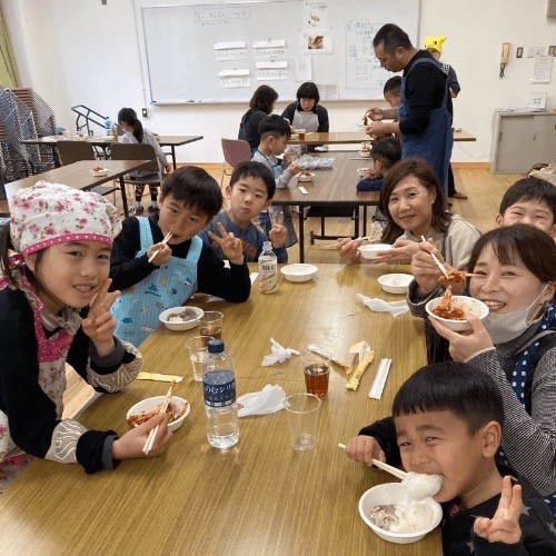 いくPAの農園~ぐるぐる~で育てた白菜でキムジャンをしました