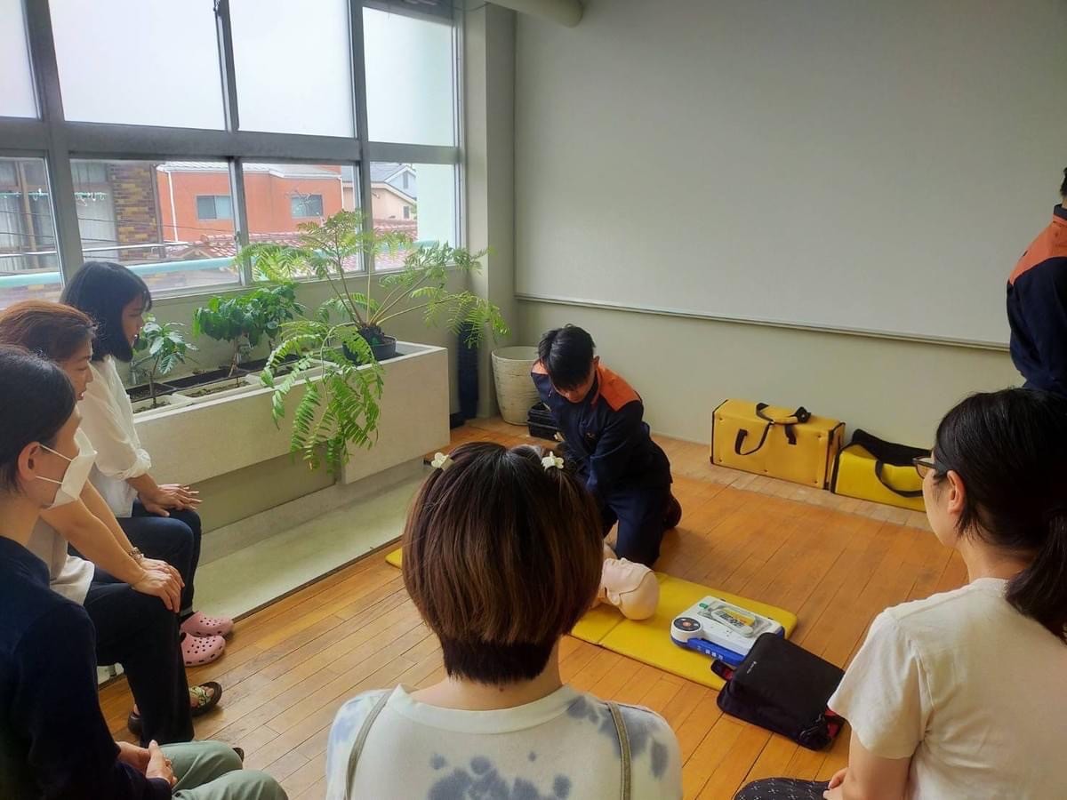 大阪市消防局 普通救命救急講習Ⅰを受けました