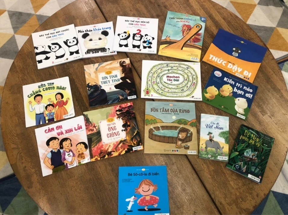 ふくろうの森にベトナム語、タガログ語、ベンガル語の絵本が新着!