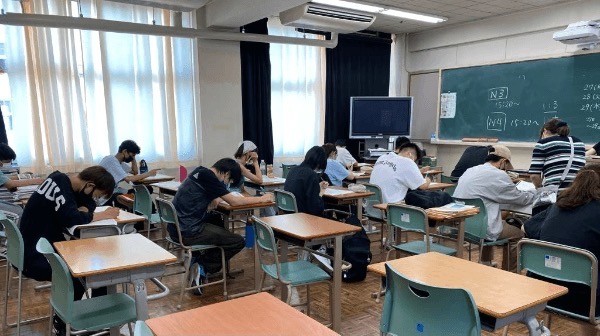 大阪わかば高校で授業をしました