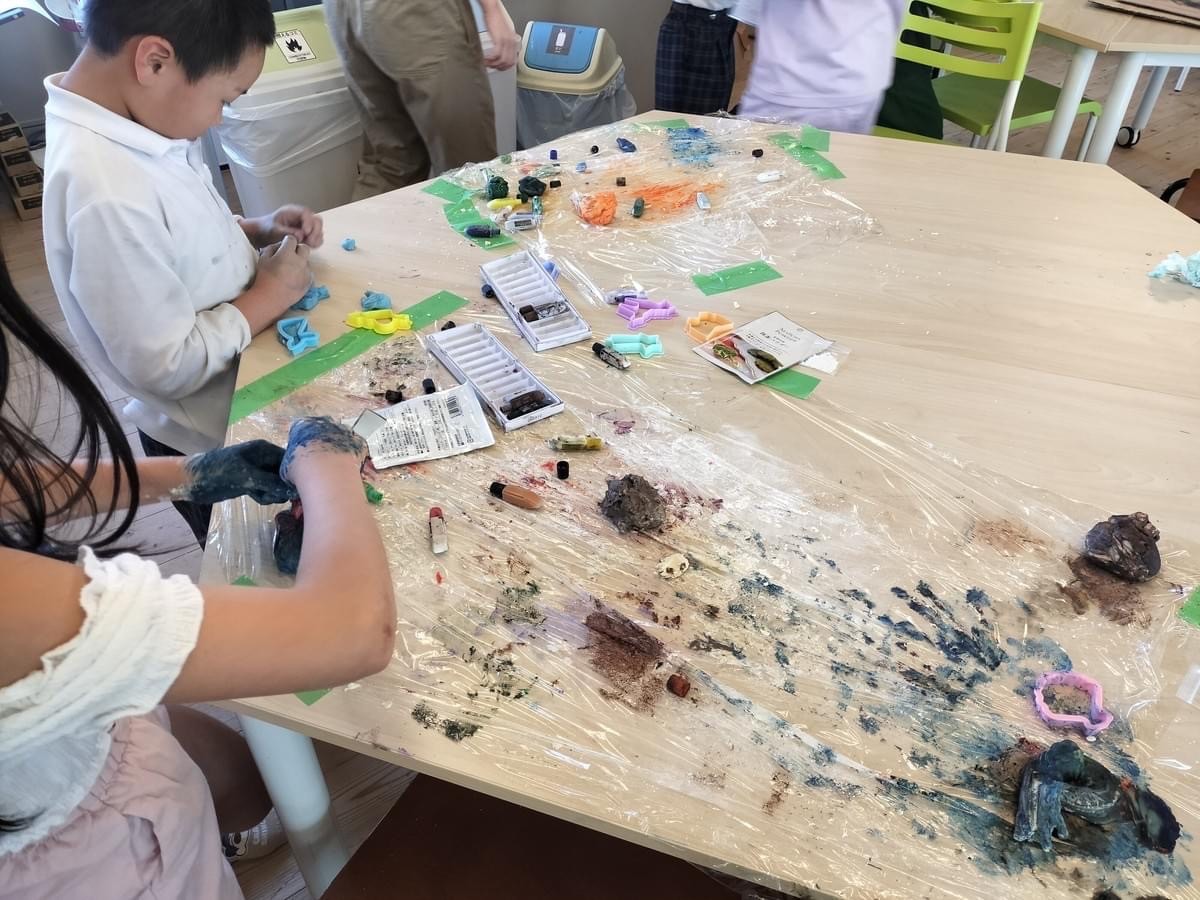 小学生DO-YAで小麦ねんど作りをしました!